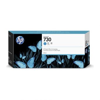 HP 730 Ink Cartridge Cyan 300ml P2V68A