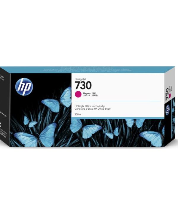 HP 730 Ink Cartridge Magenta 300ml P2V69A