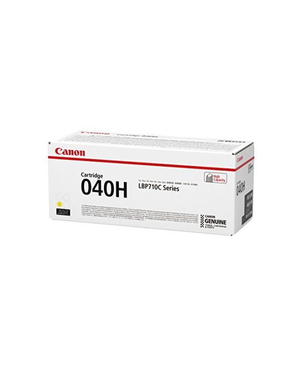Canon 040H High Capacity Toner Cartridge Yellow 10K Pgs 0455C001