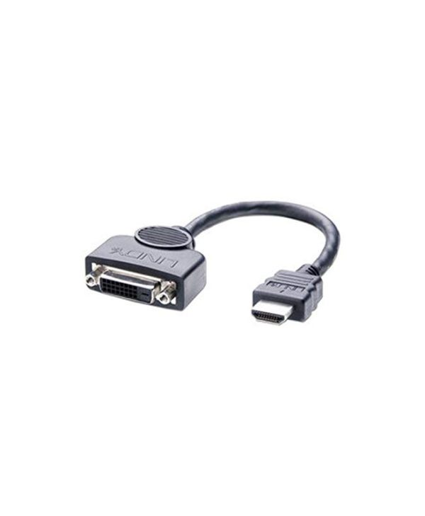 Lindy Adapter HDMI Male to DVI-D Female 0.2m 41227