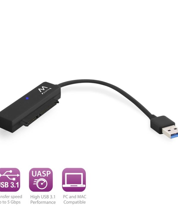Intronics Adapter USB 3.1 Male To 2.5" SATA HDD EW7017