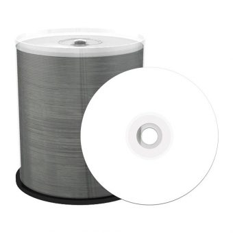 MediaRange DVD-R Printable 4.7GB 16x 100 Pack Cake MR413