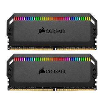 Corsair Dominator Platinum RGB 16GB (2x8GB) 3200MHz DDR4 Black CMT16GX4M2Z3200C16