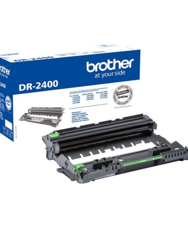 Brother Drum Unit Black 12K Pgs DR-2400