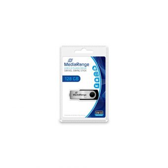 MediaRange 128GB USB 2.0 Black/Silver MR913