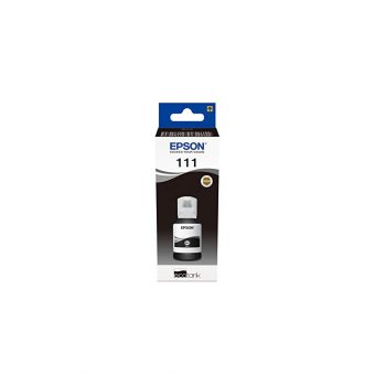 Epson 111 EcoTank Pigment Ink Bottle Black 6K Pgs C13T03M140