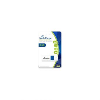 MediaRange Color Edition 8GB USB 2.0 White/Blue MR971