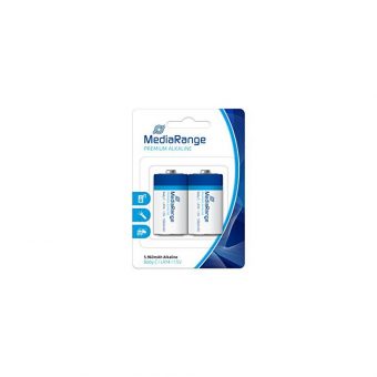 MediaRange Premium Alkaline Batteries Baby C LR14 1.5V 2-Pack MRBAT108