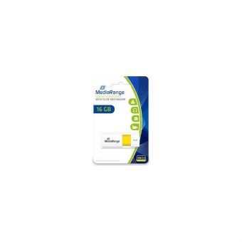 MediaRange Color Edition 16GB USB 2.0 White/Yellow MR972