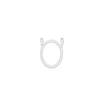MediaRange Antenna Cable Coax Male - Coax Female Nickel Plated 3m White MRCS163