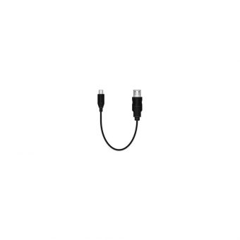 MediaRange Adapter Cable Micro USB 2.0 Male - USB 2.0 OTG Female 0.2m Black MRCS168