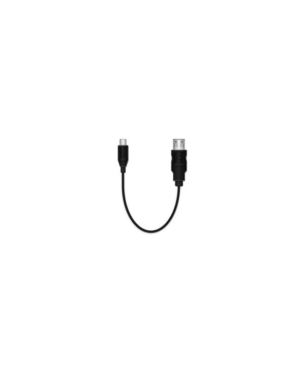 MediaRange Adapter Cable Micro USB 2.0 Male - USB 2.0 OTG Female 0.2m Black MRCS168