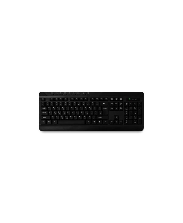 MediaRange Multimedia Keyboard Corded GR Black MROS102-GR