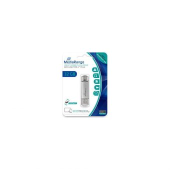 MediaRange Combo Flash 32GB USB 3.1 + USB Type-C MR936