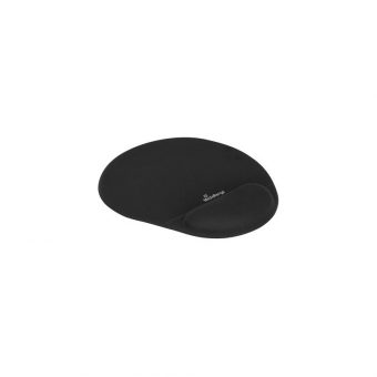 MediaRange Ergonomic Mouse Pad with Gel Wrist Support Black MROS250