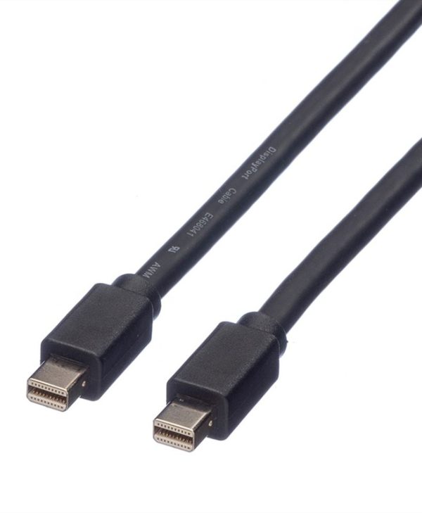 Roline Cable Mini Displayport Male to Mini Displayport Male 2m Black 11.04.5640