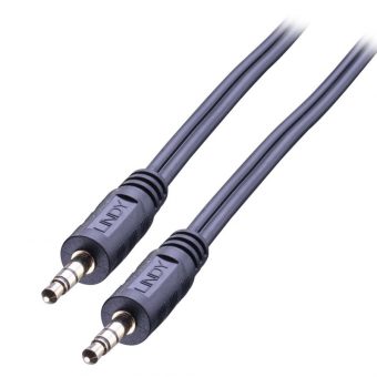 Lindy 3.5mm Audio Cable Male/Male 1m Black 35641