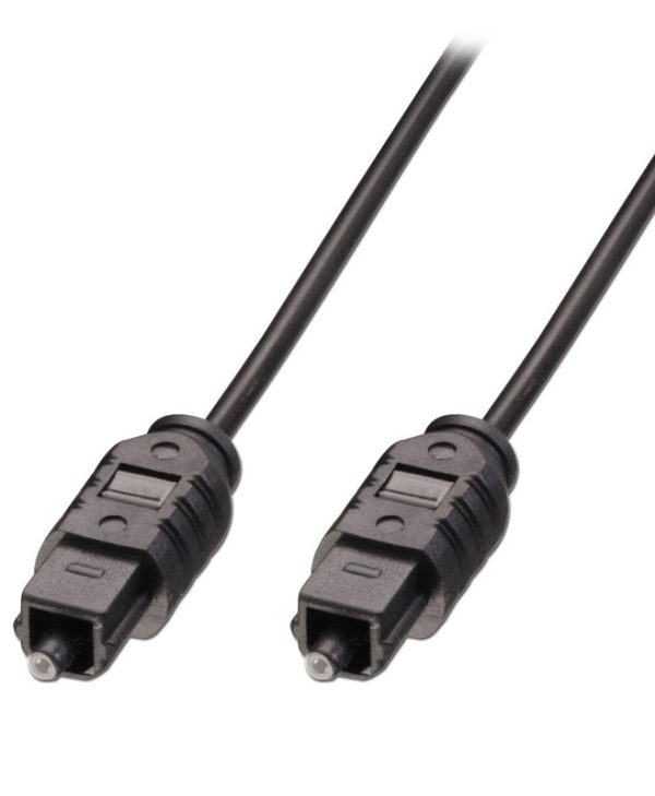 Lindy TosLink SPDIF Digital Optical Cable 2m Black 35212
