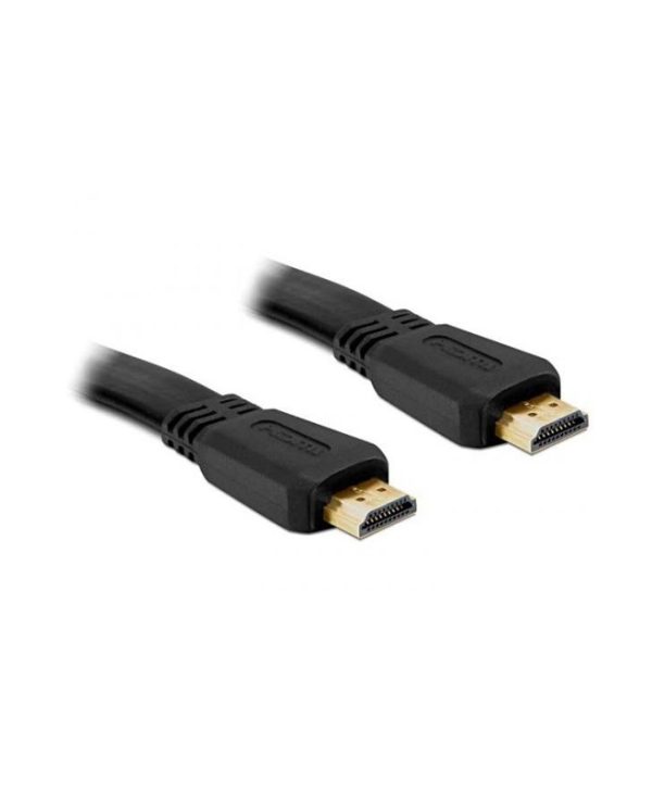 Delock Cable HDMI with Ethernet to HDMI Male 1m Black 82669
