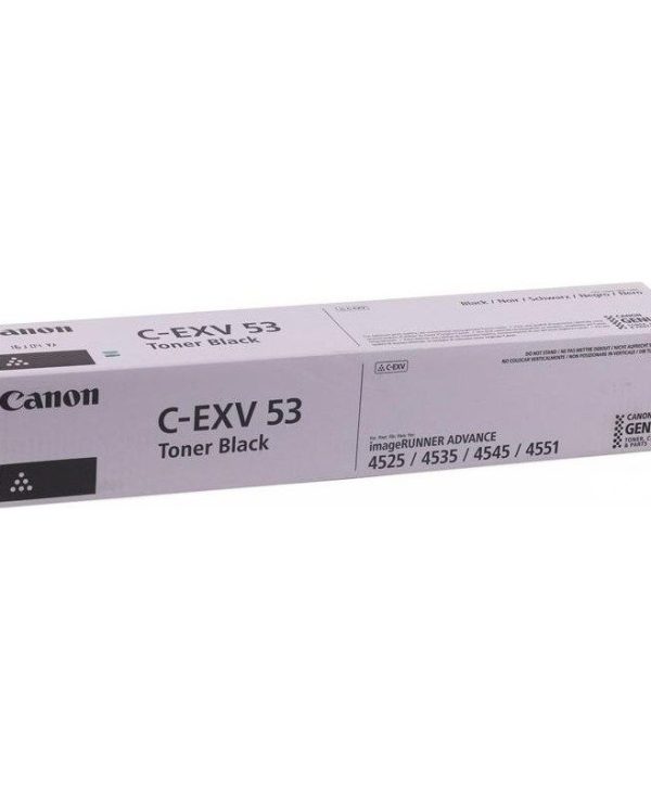 Canon C-EXV 53 Toner Cartridge Black 42.1K Pgs 0473C002