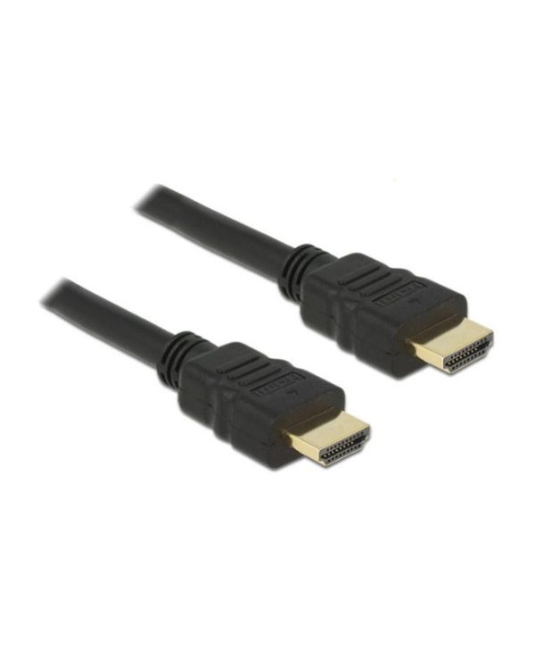 Delock Cable HDMI with Ethernet Male to HDMI Male 4K 0.5m Black 84751