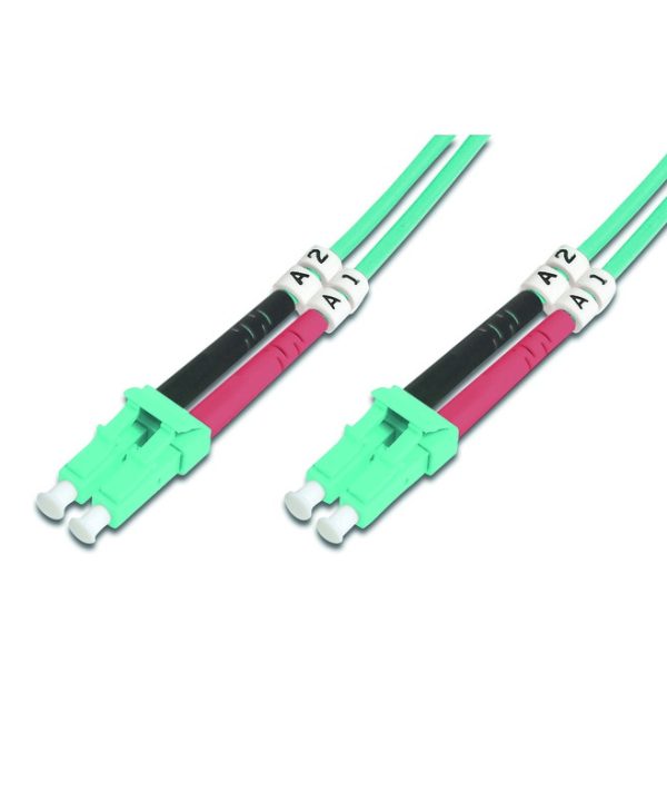 Digitus Professional Fibre Optic Multimode Patch Cord 50/125μm LC/LC OM3 3m Turquoise DK-2533-03/3