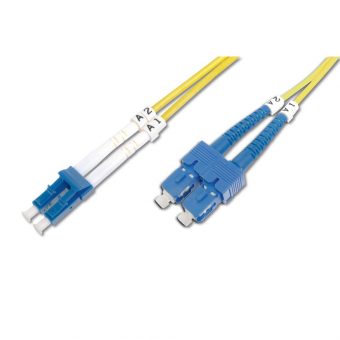 Digitus Professional Fiber Optic Singlemode Patch Cord 09/125μm LC/SC OM3 10m Turquoise DK-2932-01