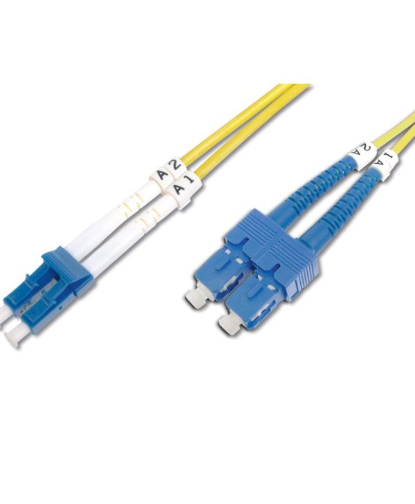 Digitus Professional Fiber Optic Singlemode Patch Cord 09/125μm LC/SC OM3 10m Turquoise DK-2932-01