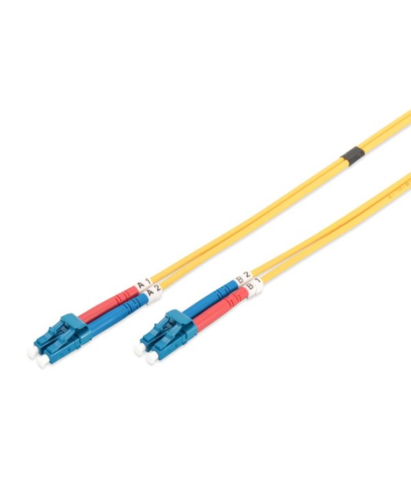 Digitus Professional Fiber Optic Singlemode Patch Cord 09/125μm LC/LC OS2 2m Yellow DK-2933-02