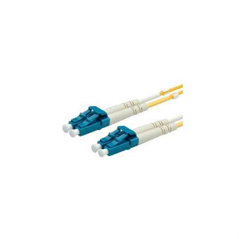 Value Fiber Optic Jumper Cable 9/125μm LC/LC LSZH 3m Yellow 21.99.8783
