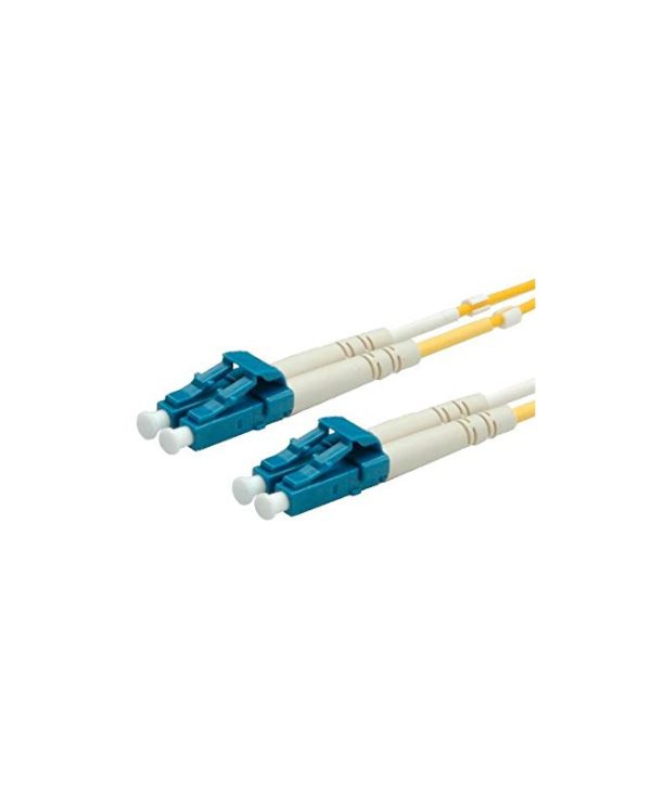 Value Fiber Optic Jumper Cable 9/125μm LC/LC LSZH 3m Yellow 21.99.8783