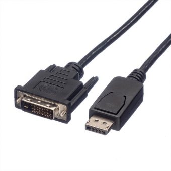 Roline Cable Displayport Male to DVI-D Male 3m Black