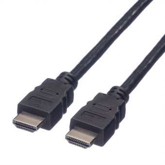Value Cable HDMI High Speed Male to HDMI Male 15m Black 11.99.5534