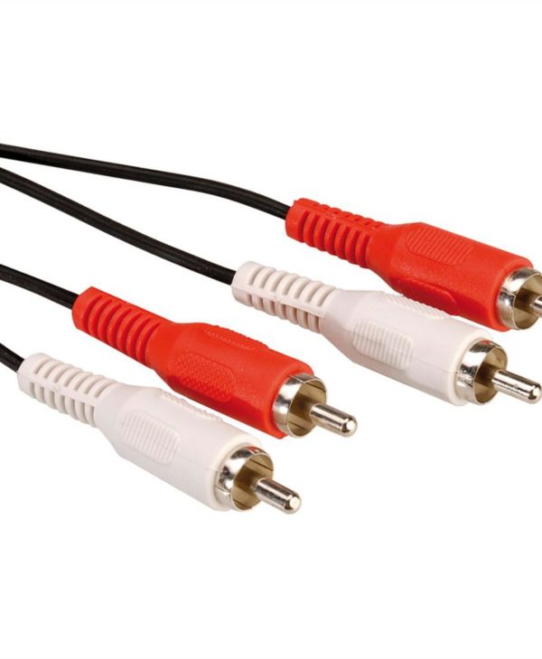 Value Cable RCA Male to RCA Male 5m Black 11.99.4336