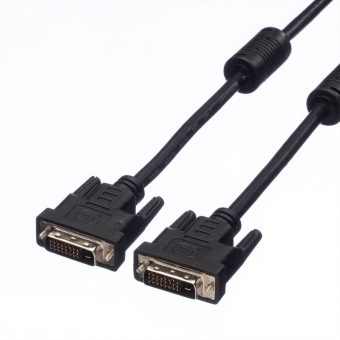 Value Cable DVI-D Male to DVI-D Male 3m Black 11.99.5535