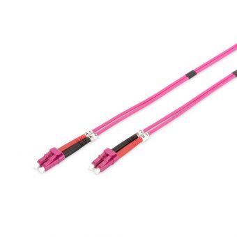 Digitus Professional Fiber Optic Multimode Patch Cord 50/125μm LC/LC OM4 5m Purple DK-2533-05-4