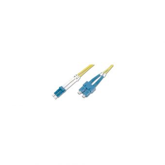 Digitus Professional Fiber Optic Singlemode Patch Cord 09/125μm LC/SC OS2 10m Yellow DK-2932-10
