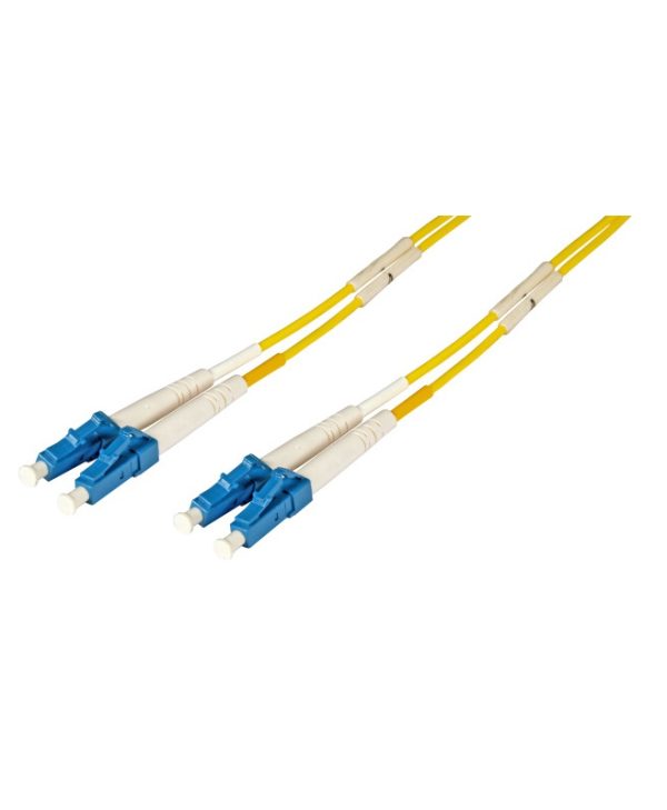 EFB Fiber Optic Jumper Cable 9/125μm LC/LC OS2 5m Yellow O0350.5