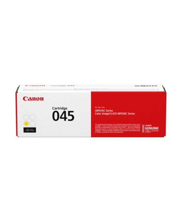 Canon 045 Toner Cartridge Yellow 1.3K Pgs 1239C002