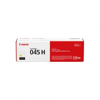 Canon 045H High Yield Toner Cartridge Yellow 2.2K Pgs 1243C002