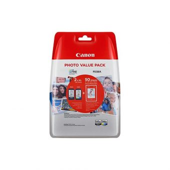 Canon PG-545XL/CL-546XL High Capacity Multi Pack Black/Tricolour 400/300 Pgs 8286B006