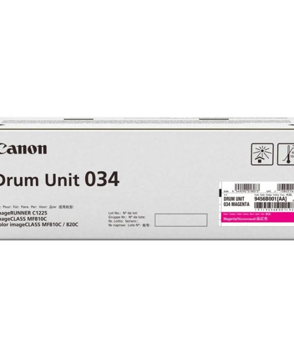 Canon 034 Drum Unit Magenta 34K Pgs 9456B001