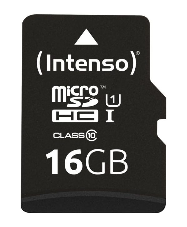 Intenso Professional MicroSD 16GB Class 10 UHS-I + SD ADapter 3433470