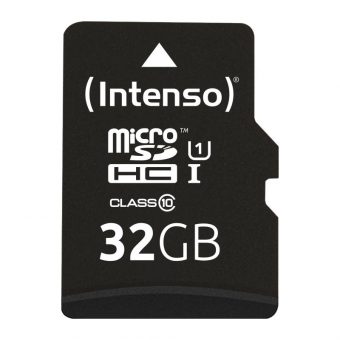 Intenso Professional MicroSD 32GB Class 10 UHS-I + SD ADapter 3433480
