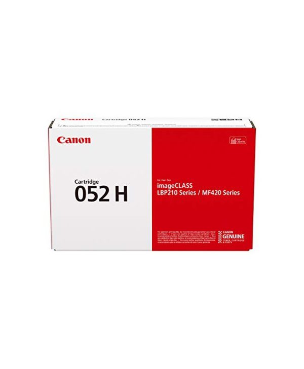 Canon 052H High Capacity Toner Cartridge Black 8K Pgs 2200C002