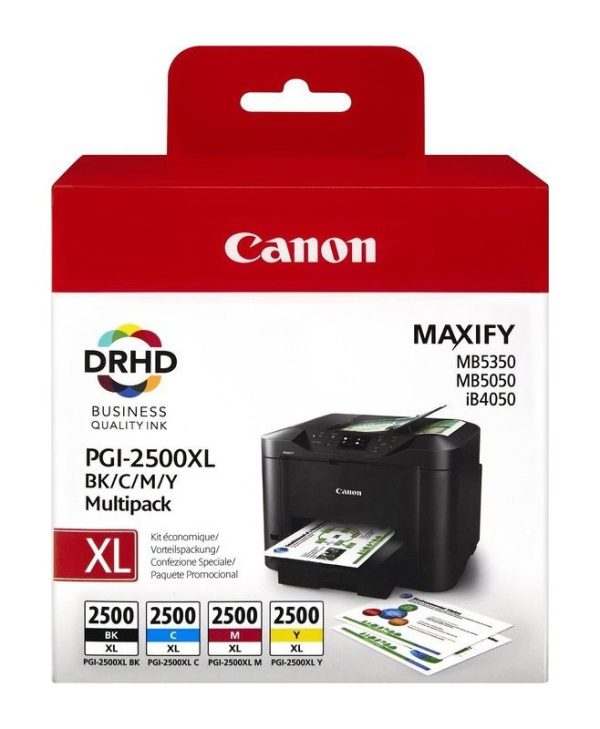 Canon PGI-2500XL Multi Pack Black/Cyan/Magenta/Yellow 9254B004
