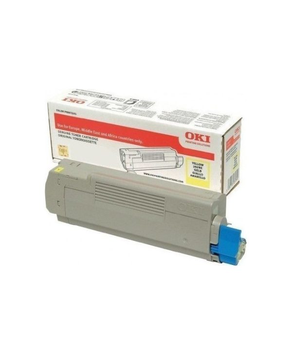 Oki 46508713 Toner Yellow 1.5K Pgs