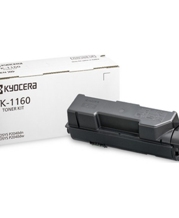 Kyocera TK-1160 Toner Black 7.2K Pgs 1T02RY0NL0