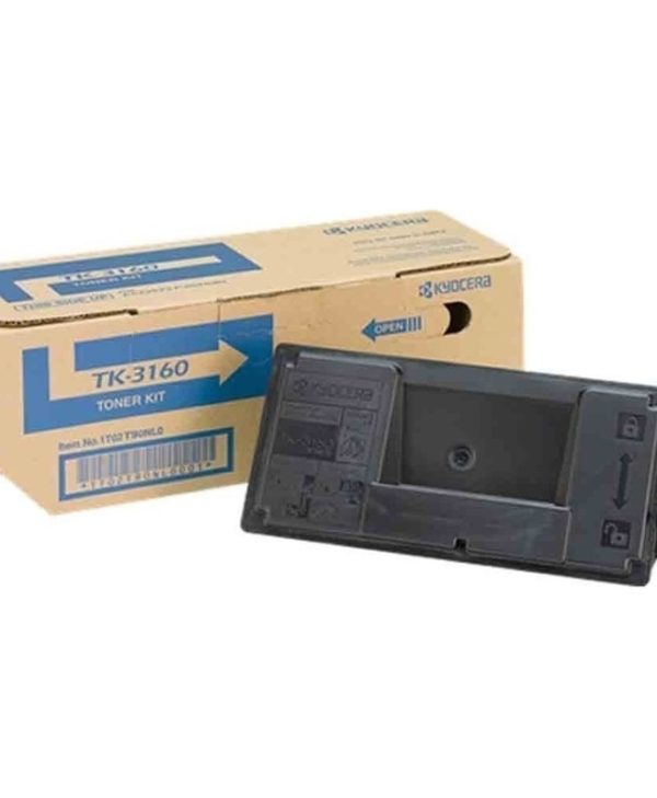 Kyocera Mita TK-3160 Toner Black 12.5K Pgs 1T02T90NL1