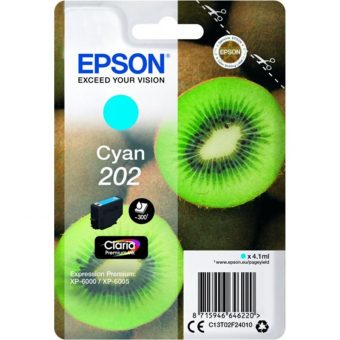 Epson 202 Ink Cyan 4.1 ml C13T02F24010